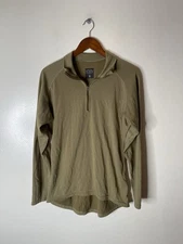 Beyond Clothing 1/2 Zip Pullover Mens Size Medium Wool Usa Made