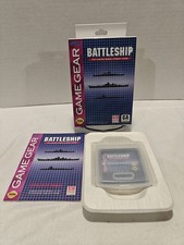 Battleship Sega Game Gear CIB Complete in Box RARE! w/Manual