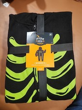 Hyde and Eek Women Glow-In-The-Dark Skeleton Halloween Suit Size M