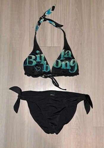 Billabong 2 Piece Bathing Suit w/ Reversible Top & Bikini Bottom Women's Medium