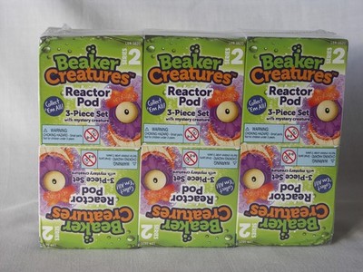 6 Learning Resources Beaker Creatures Reactor Pod Blind Box 3-Piece Set Series 2