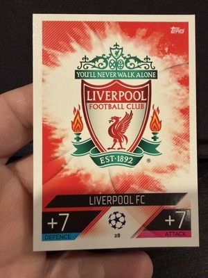 2022-23 Topps Match Attax UEFA Club Competitions - Team Badge Liverpool #28