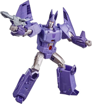 Transformers Kingdom Voyager WFC-K9 Cyclonus Action Figure - Ages 8+