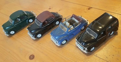 4 Originale Modelle MORRIS Minor Oldtimer England 1:25  Motor
