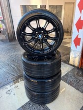 BMW MV2 135M 18" Gloss Black Alloy Wheels: Fits E36 E46 E85 E86 3 SERIES & Z4