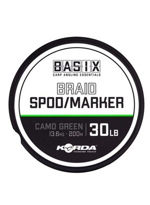 Korda Basix Braid Spod Marker 200m 30lb Carp Fishing Braided Line