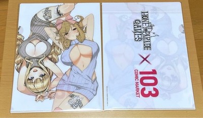 Senran Kagura Dolphin Wave Clear File Set Marvelous unbenutzt 1 Blatt