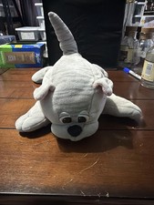 Vintage Pound Puppy Grey Cat 13-14 Inches Long