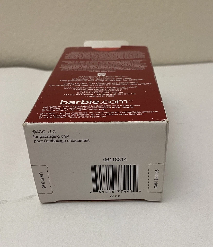 American Greetings 2014 Sugarplum Princesa Barbie Colección Reliquia Ornamento Foto 4 de 4