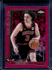 2025-26 Topps Chrome Josh Giddey Magenta Refractor #/399 Bulls