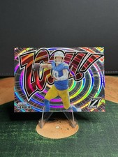 2024 Panini Zenith Justin Herbert Zoom /99 Red Case Hit #4 Chargers