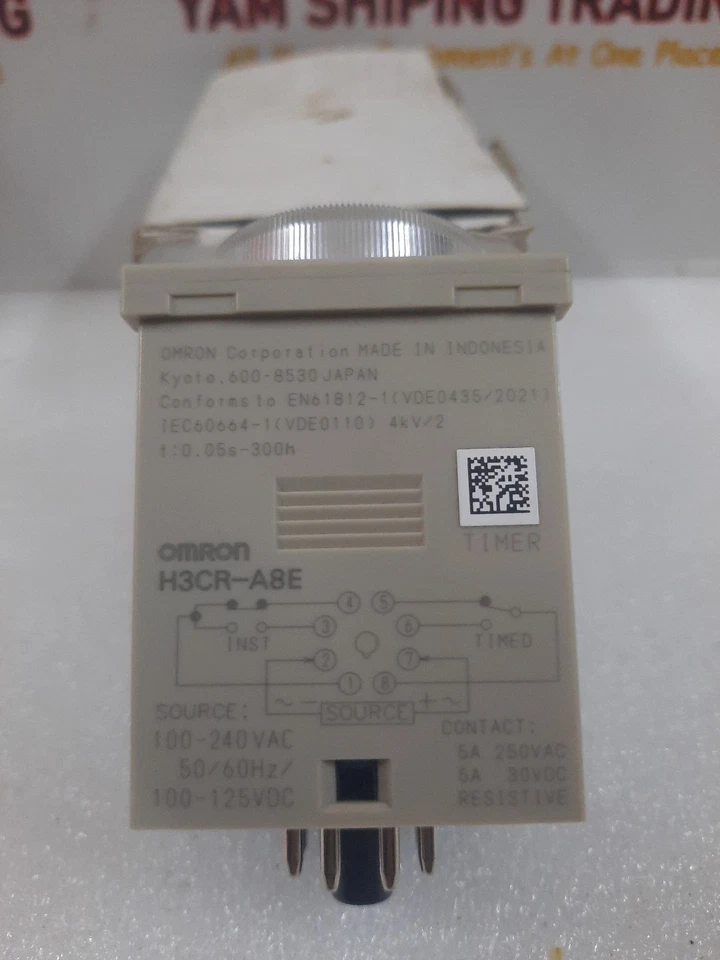 OMRON H3CR-A8E temporizador - Imagen 2 de 4