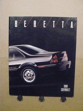 1988 Chevrolet Beretta 30-page Sales Brochure Gt 1988 Chevrolet Beretta 30-page Sales Brochure Gt