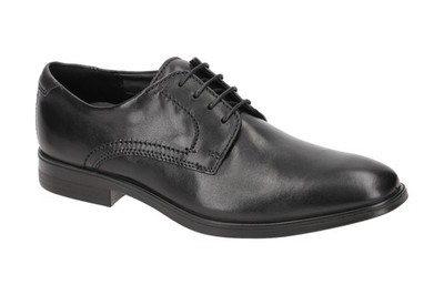 Ecco MELBOURNE Herrenschuhe - elegante Halbschuhe - Schnürschuhe schwarz NEU