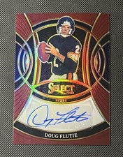 Doug Flutie 2025 Select Football Signatures Maroon Prizm Auto /75 