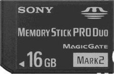 Sony 16 GB Memory Stick Pro Duo Flash Memory Card MSMT16G For PSP UMD 6E