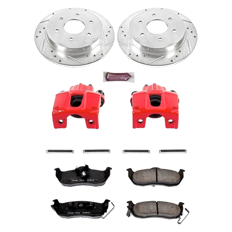 PowerStop KC2445 Brake Kit For Nissan Titan 2004-2015 Rear Foto 2 de 4