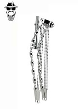 ORIGINAL LOWRIDER 26" Straight 1" Chrome Suspension Retro Triple Flat Twist Fork