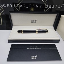 MONTBLANC Boheme Penna a sfera in resina nera linea oro grezzo 5096