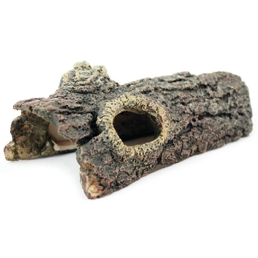 Aqua One Log With Holes Aquarium Fish Tank Decor Ornament
