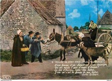 Postcard - Folklore - Berry - Folk Group Les Trois Clèfles de Buzan