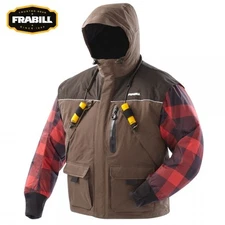 Frabill I3 Series Ice Fishing Parka Jacket Choose Size Small Only - Color Brown