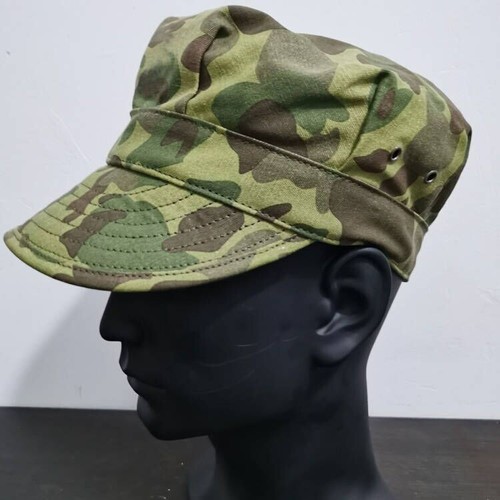 WWII US Army USMC octagonal Pacific Hat Cap Size L - Picture 2 of 4