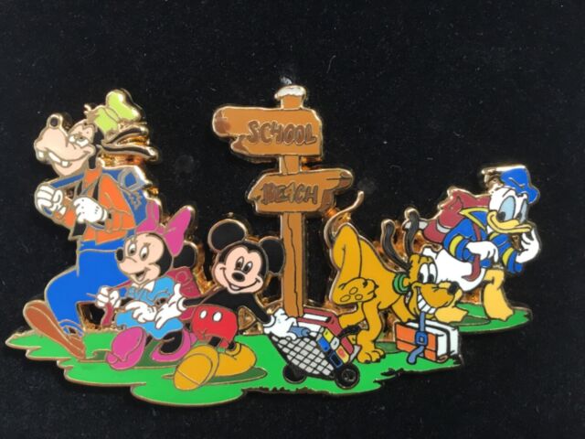Disney/'s Mickey Mouse Goofy /& Donald Fantasy Pin Zoom Call school teaching 2020