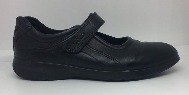 Ecco Leather Black Mary Jane Shoes Women's Size 37 US 6 / 6.5 | eBay