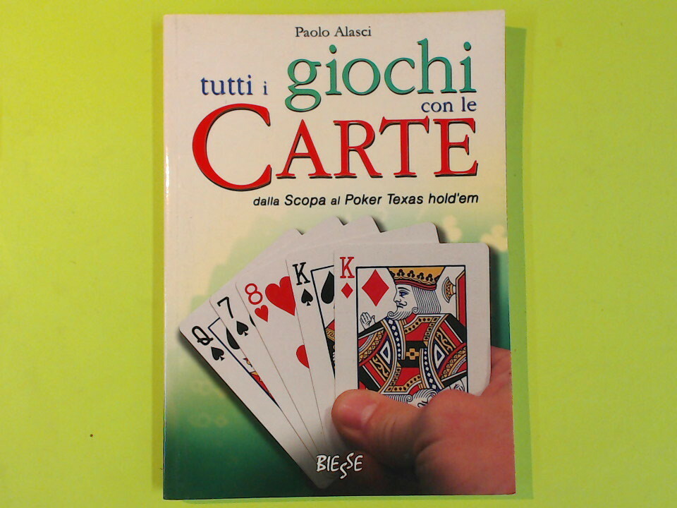 TUTTI I GIOCHI CON LE CARTE ALASCI BIESSE