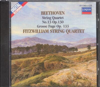 BEETHOVEN - String Quartet 13 / Grosse Fuge - FITZWILLIAM STRING QUARTET - WG