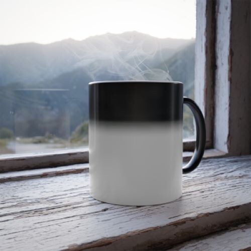 Scary Clown Pennywise Color Changing Color Morphing Ceramic Coffee Mug 11 oz - Picture 2 of 3