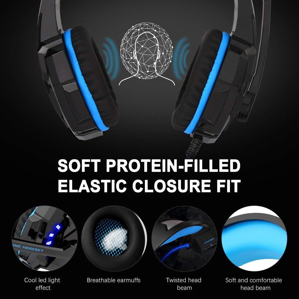 Casque gaming Xbox One et PS4 idéal pour jouer en ligne en soirée - 3