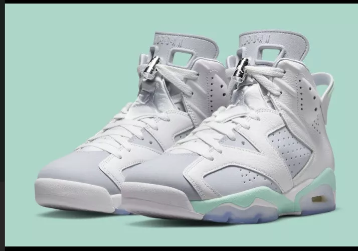 Nike Wmns Air Jordan 6 Retro Mint Foam Size 9.5 | eBay