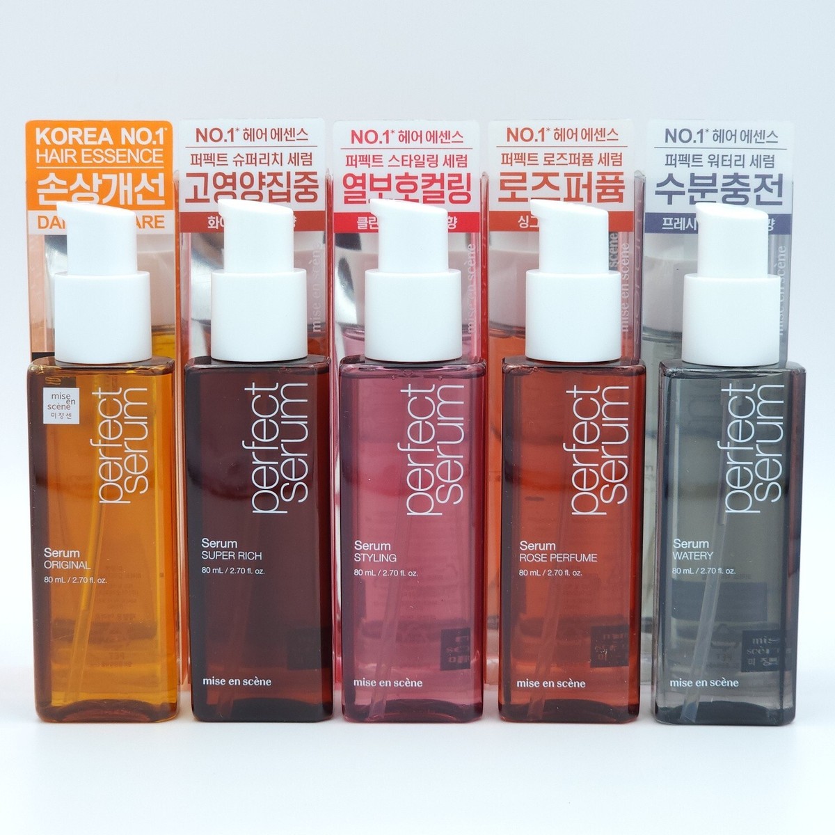 Mise En Scene Perfect Serum 80ml 5 Type Hair Oil K-Beauty | eBay