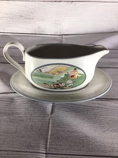 Studio Nova Homecoming Gravy/Sauce Boat With Underplate