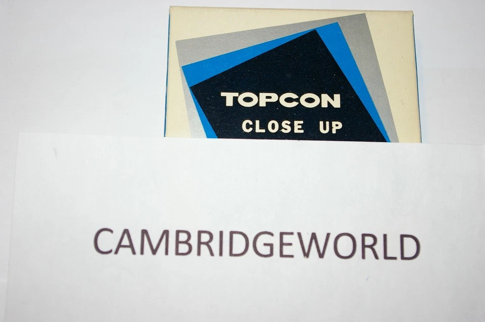 TOPCON BRAND UNI AUTO 100 GENUINE ORIGINAL BRAND BODY CAP in BOX - Image 2 of 2