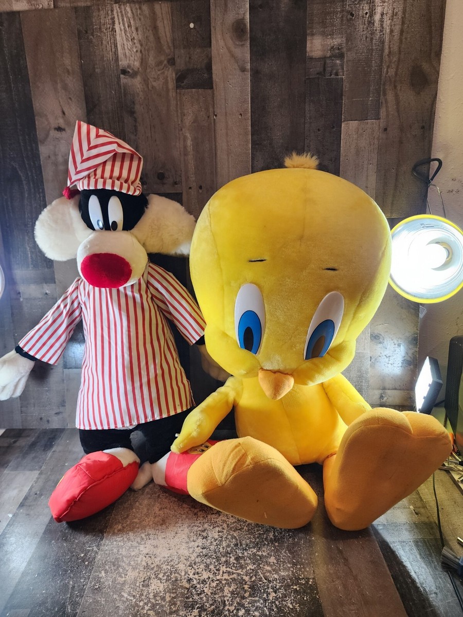 シルベスター ぬいぐるみ 大きい アンティーク】シルベスターキャット 特大ぬいぐるみ ルーニー