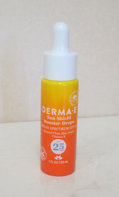 DERMA-E SUN SHIELD BOOSTER DROPS SPF 25 FACE 1 OZ 