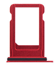 Replacement Sim Tray Compatible For iPhone 8 / SE 2020 / SE 2022  Red 