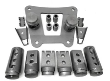 Fits Polaris RZR Bungs Fits Turbo S Roll Cage Connectors Set 1 3/4" x .095 wall