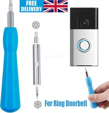 Ring Doorbell Screwdriver Replacement,Double-Ended T6 T15 Torx Screwdriver Bit