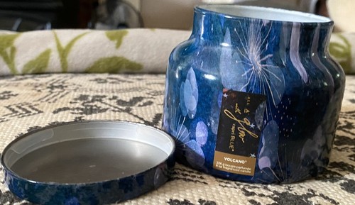 Anthropologie Volcano Candle Petit Glas Capri Blue All A Glow 8 Unzen NEU $24 - Bild 10 von 10