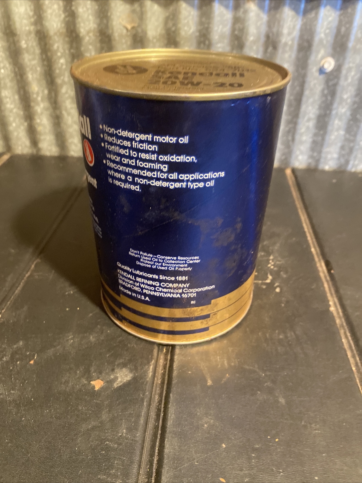 Kendall NonDetergent Motor Oil 20w20 eBay