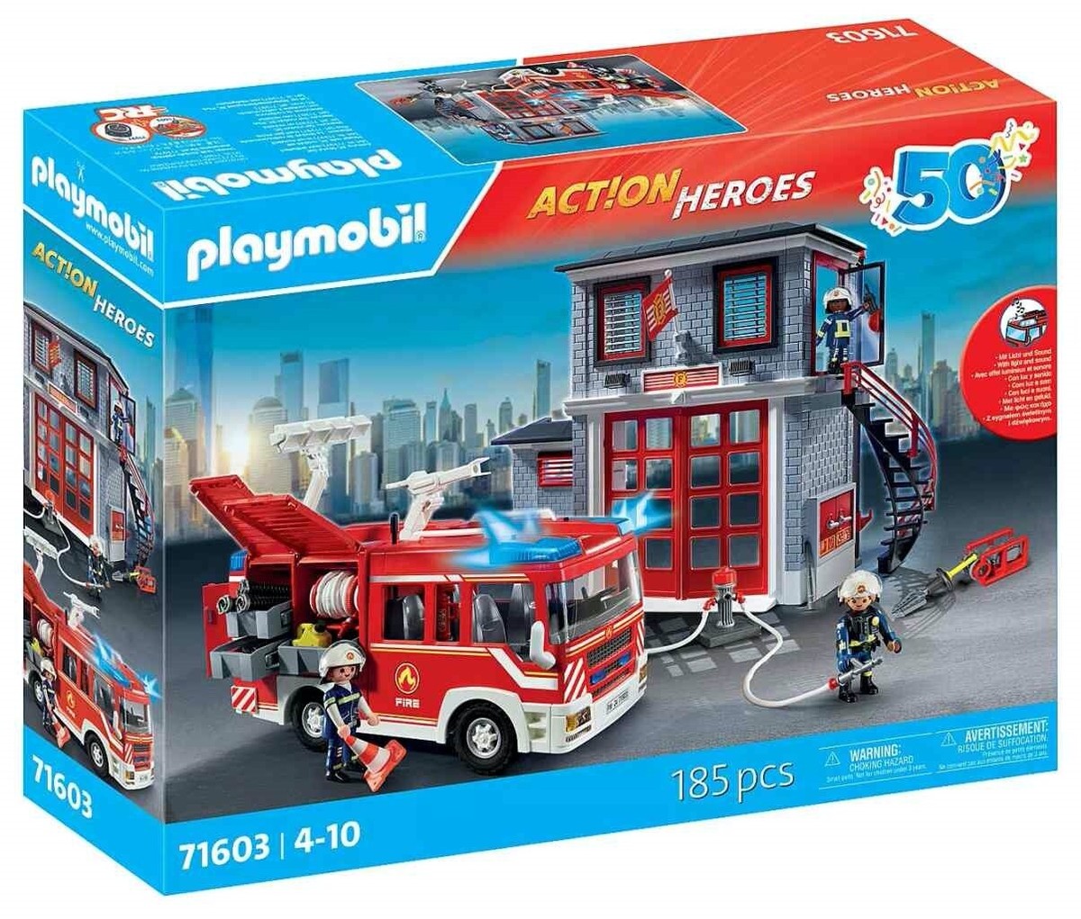 Playmobil 71603 Action Heroes: Fire Rescue Mega Set | eBay