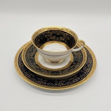 Rosenthal Porzellan Gedeck antik Dynasty Aida Kobaltblau Sammeltasse Jugendstil