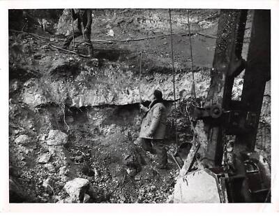 Press Photo. ALE10056. Approximately 24X18 Cm. Train. Landslide. 1951. St Clou