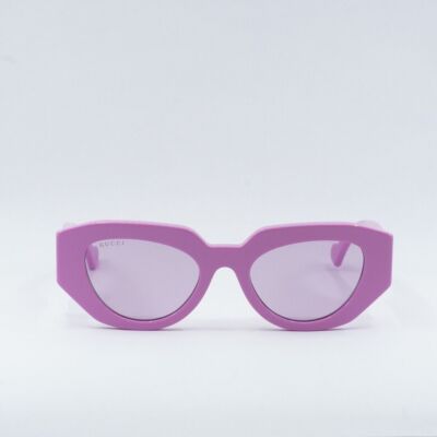 Gucci GG1421S 004 Geometric Sunglasses – Pink Gucci Pink Geometric Ladies Sunglasses GG1421S 004 51  main image 4