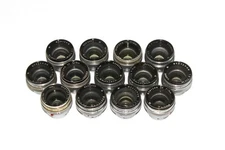 JUPITER 8M RED P Soviet Lens 2/50mm copy Sonnar Mount CONTAX RF For KIEV - 13pcs