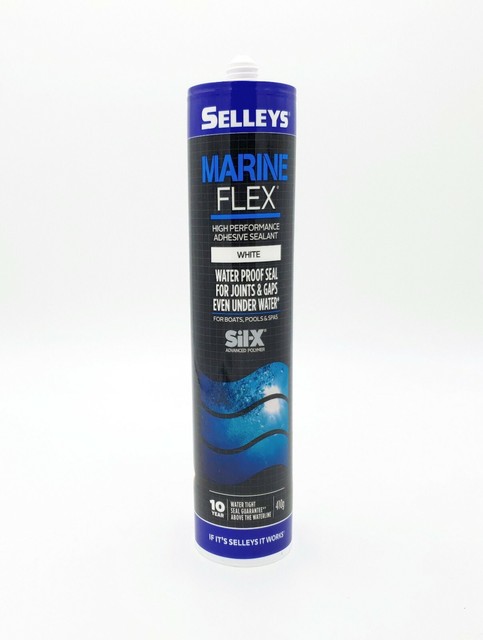 selleys 410g white marine flex sealant